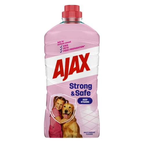 AJAX Univerz. sredstvo za ciscenje 1 lit Strong&Safe Deep Hygiene