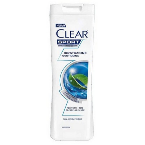 CLEAR sampon 225 ml Sport Idratazione