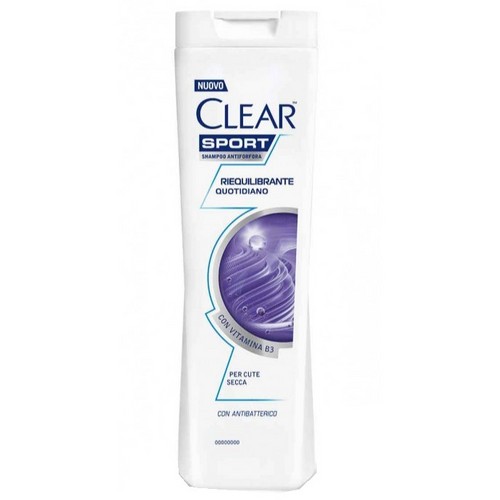 CLEAR sampon 225 ml Sport Riequilibrante