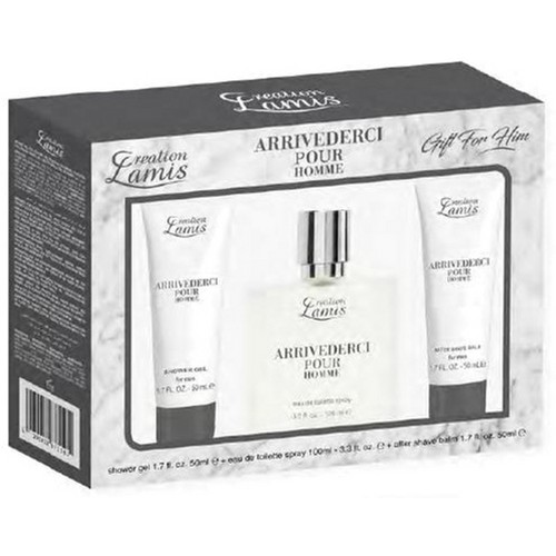 LAMIS Muski Gift Set 3/1 Arrivederci (losion za ruke i tijelo 50ml+parfem 100ml+kupka 50ml)