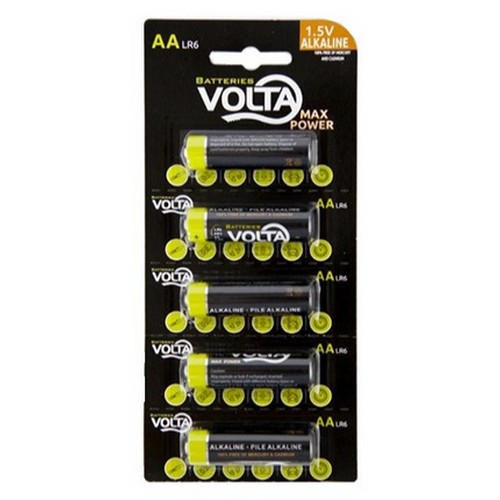 VOLTA Alkalne baterije 1.5V AA LR6 10/1 - na blisteru