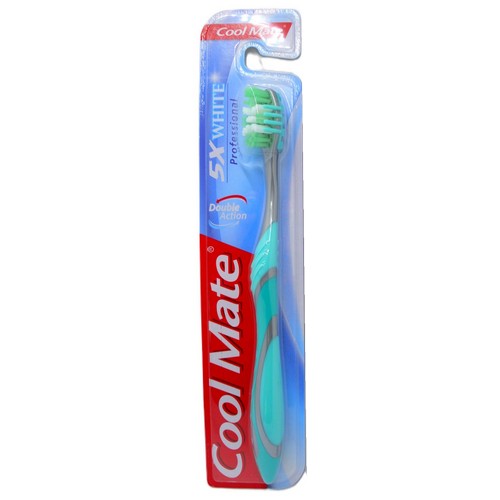 COOL MATE cetkica za zube WHITE 5X DOUBLE ACTION