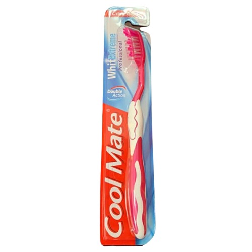 COOL MATE cetkica za zube WHITE EXTREME DOUBLE ACTION