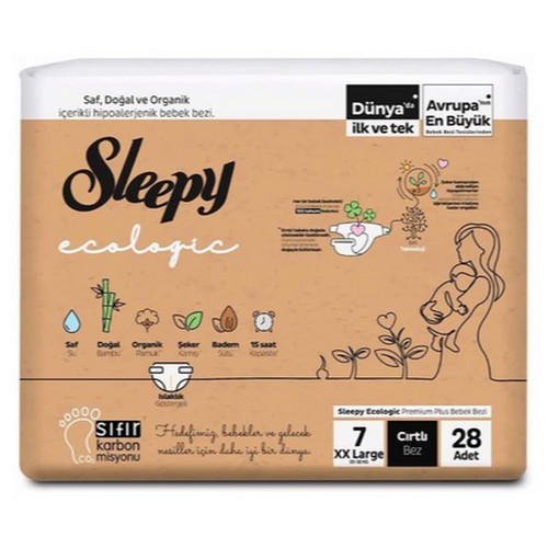 SLEEPY Pelene Ecologic double Jumbo XXL 7++ - 28 kom -20 - 30 kg
