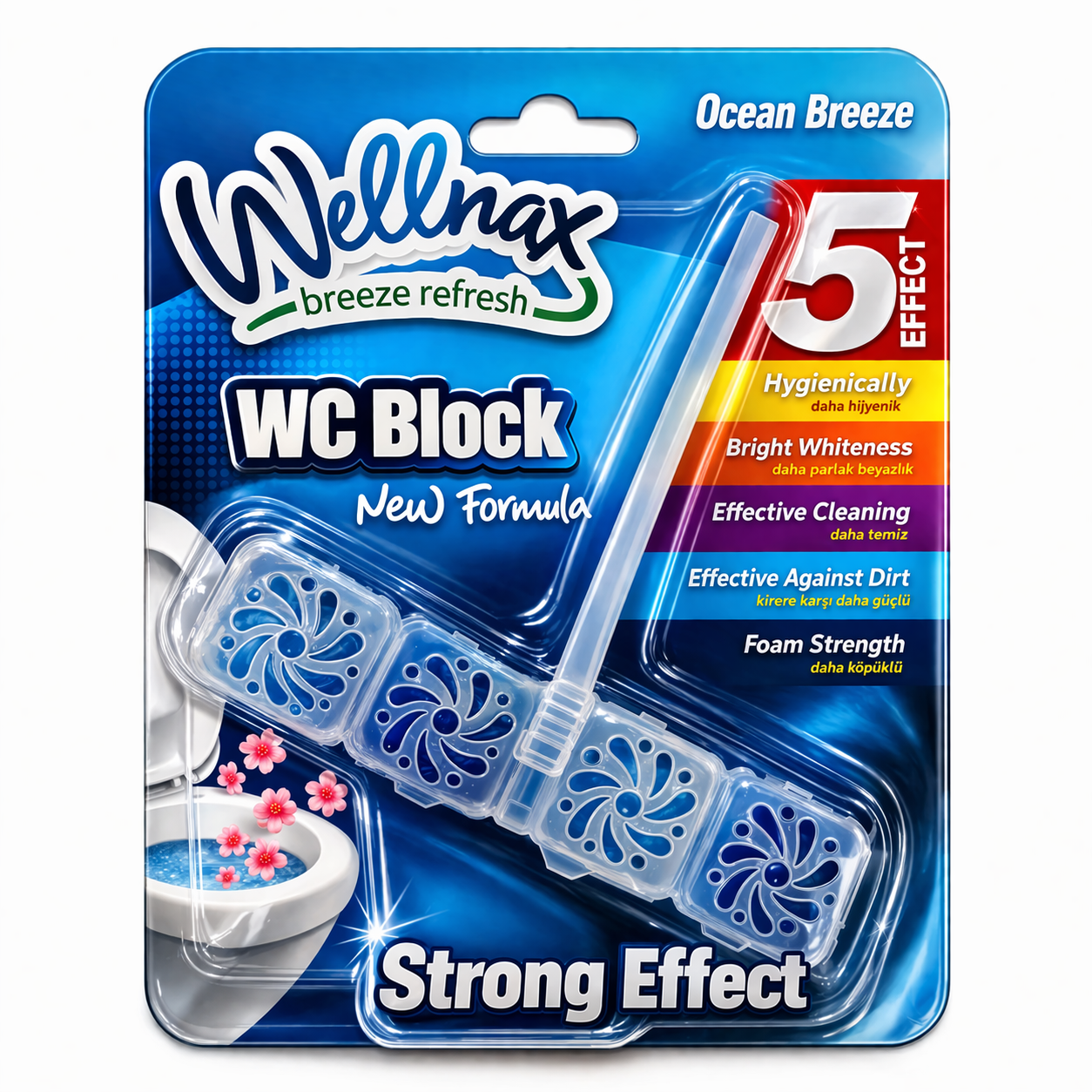 WELLNAX WC kuglice Ocean 50g