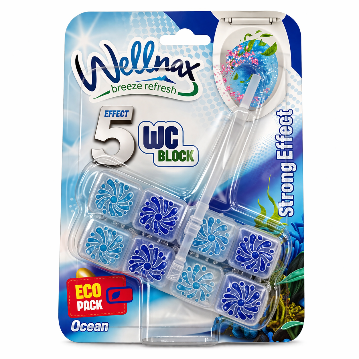 WELLNAX WC kuglice Ocean 2 x 50gr