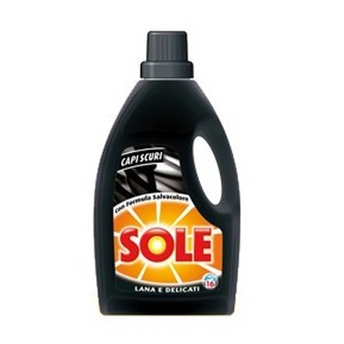 SOLE Tecni detedrzent 1L - 16 pranja Capi Scuri - za crni i tamni ves