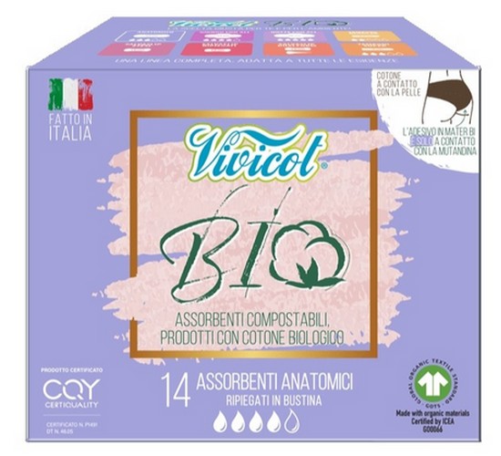 VIVICOT menstrualni ulosci anatomski BIO 14/1