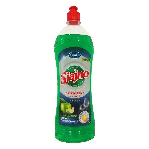 SJAJNO tecni deterdzenti za sudje 0,5 lit JABUKA