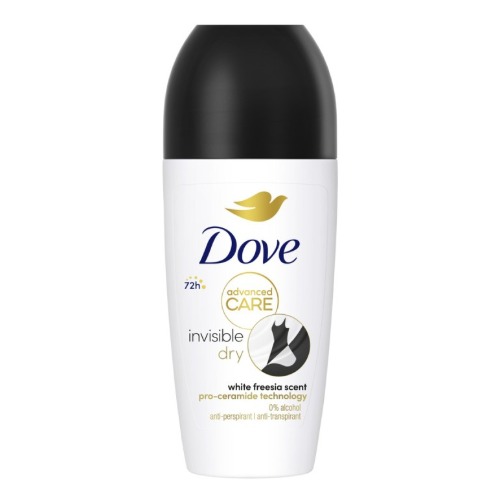 DOVE zenski roll-on 50ml. Invisible Dry 0% Alkohol