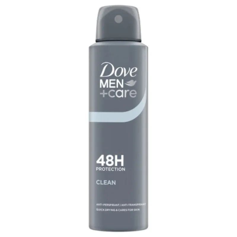 DOVE muski dezodorans 150ml Clean Comfort Men+Care(Extrazasita)