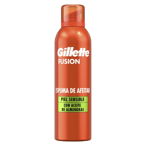GILLETTE Fusion5 pjena za brijanje 250ml Sensitive Almond Oil