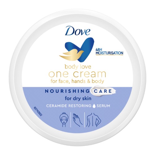DOVE Nourishing Care 250ml krema za lice, ruke i tijelo - za suvu kožu