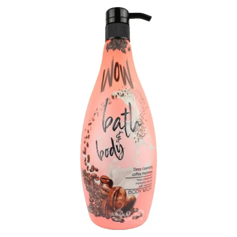 WOW Bath Body gel kupka 1l Kafa