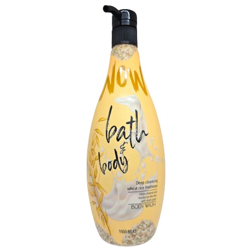 WOW Bath Body gel kupka 1l Wheat Rice