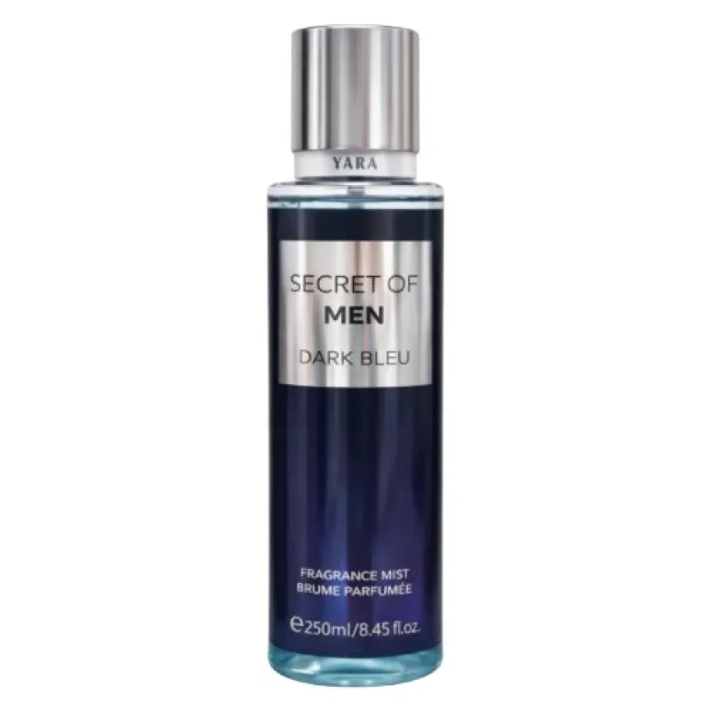 SECRET OF MEN muški body mist DARK BLEU 250ml