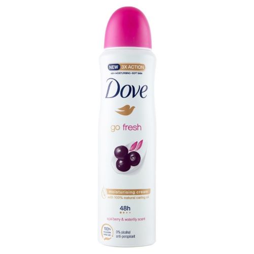 DOVE zenski dezodorans 150 ml Go Fresh Acai Berry & Waterlily Scent