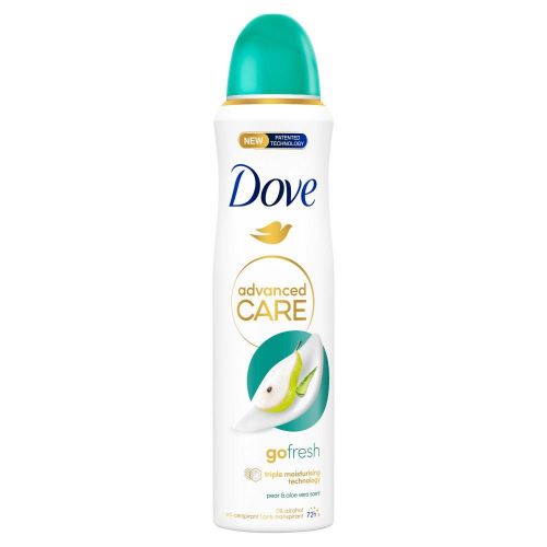 DOVE zenski dezodorans 150 ml Pear & Aloe Vera 0% Aluminium