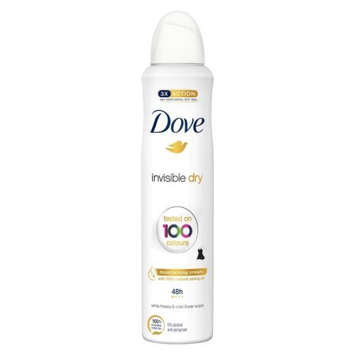 DOVE zenski dezodorans 250ml Invisible Dry 0% Alkohol