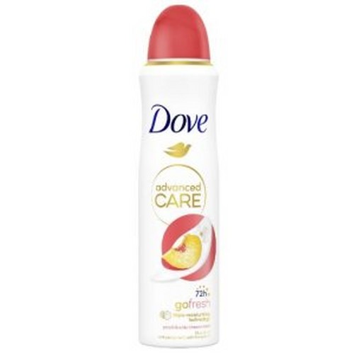 DOVE zenski dezodorans 150 ml Go Fresh Peach & White Blossom