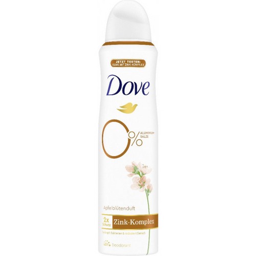 DOVE zenski dezodorans 150 ml Zink Komplex Apfelblutenduft