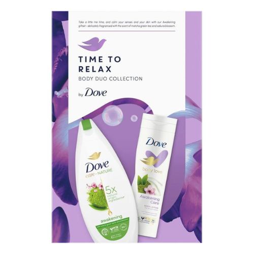 DOVE Zenski Set 2/1 Time to Relax (kupka 225ml + losion 250ml)