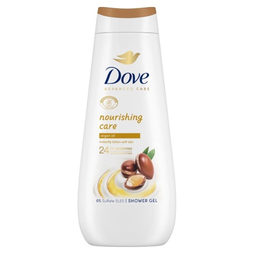 DOVE zenska kupka 225ml Argan