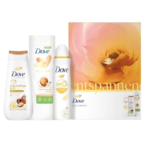 DOVE Zenski set 3/1 Entspannend ( kupka 225ml+Deo 150ml+ Losion 400ml)