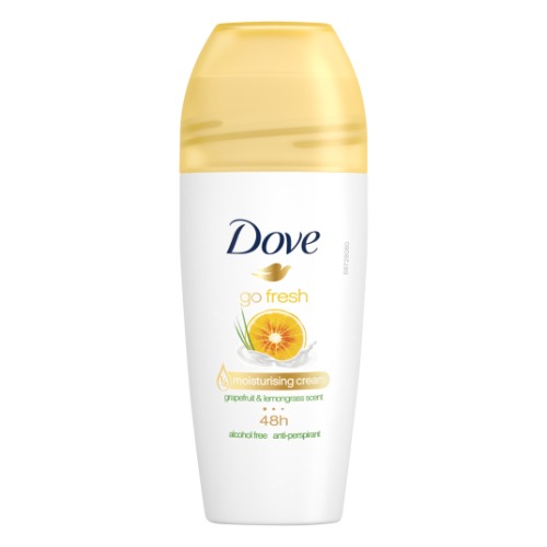 DOVE zenski roll-on 50ml Go Fresh Grapefruit & Lemongrass 0% Alcohol