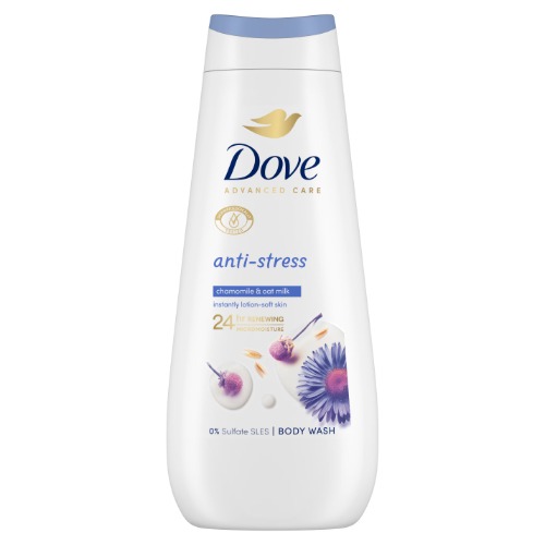 DOVE zenska kupka 225 ml Anti-Stress Chamomile&Oat Milk