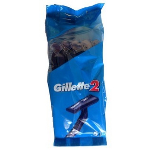GILLETTE (030) 2 Brijaci 5 kom.u kesici 2 noža