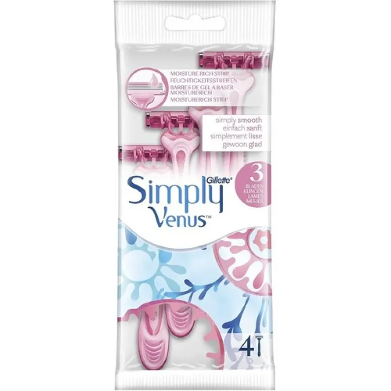 GILLETTE (942) Simply Venus 3 for women (4kom)