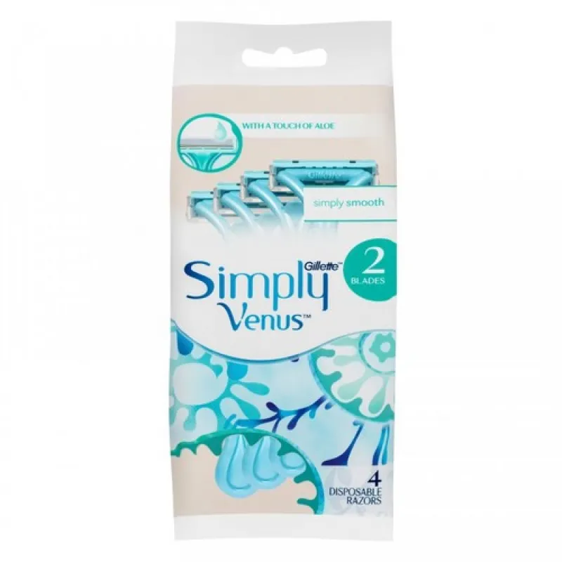 GILLETTE (612) Simply Venus 2 for women (4kom) -kesica