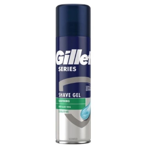 GILLETTE Series gel za brijanje 200 ml Sensitive Aloe Vera