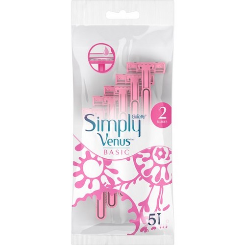 GILLETTE Simply Venus 2 for women (5kom)