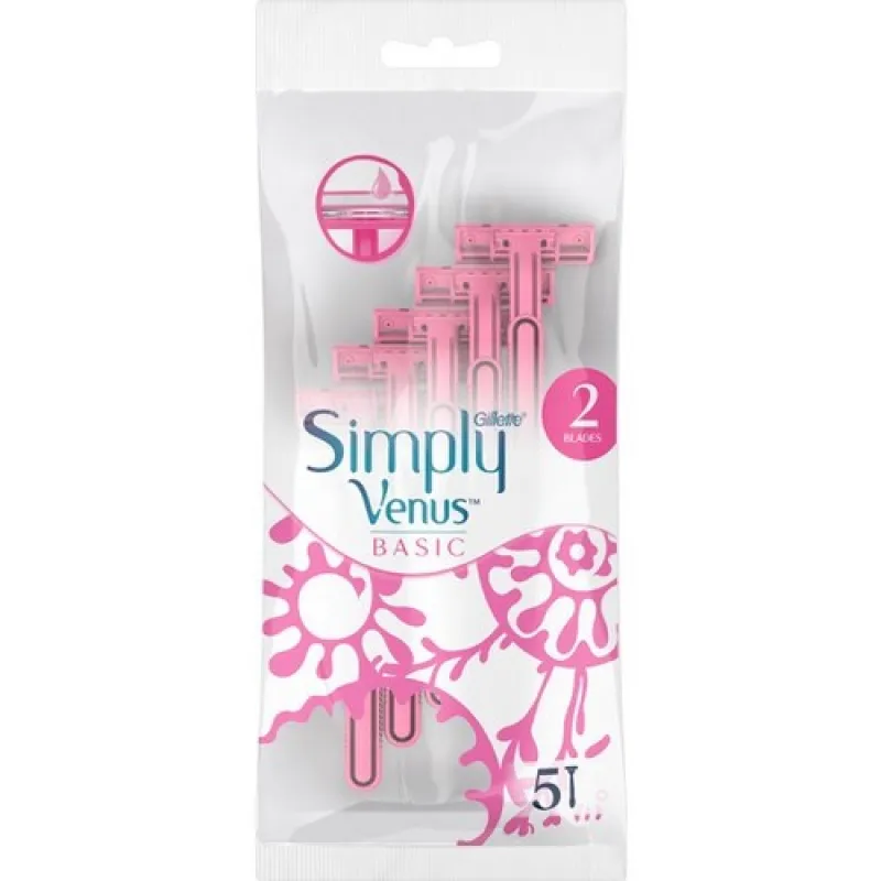 GILLETTE Simply Venus 2 for women (5kom)