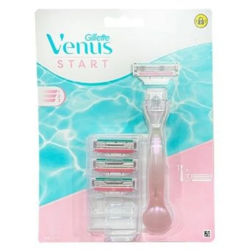 GILLETTE Venus Start - Aparat za brijanje+3 patrona