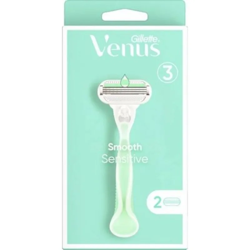 GILLETTE Venus Smooth brijac + 2 patrone SENSITIVE