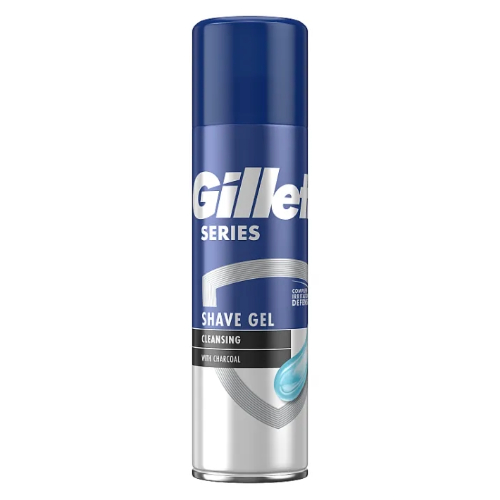 GILLETTE Series Gel za brijanje 200ml Charcoal