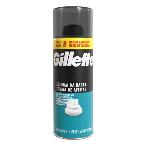 GILLETTE pjena za brijanje 400 ml pelli sensibili