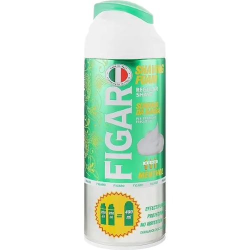 FIGARO pjena za brijanje 400ml. Mentolo