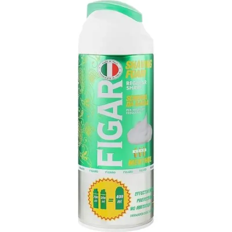 FIGARO pjena za brijanje 400ml. Mentolo