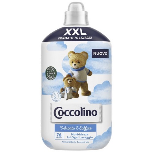 COCCOLINO omeksivac 1.75 L - 76 pranja Delicato & Soffice