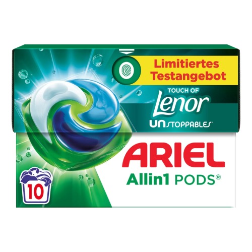 ARIEL kapsule za pranje vesa 10/1 All In One Universal + touch of Lenor
