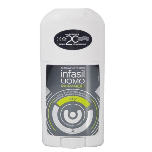INFASIL muski deo stick 40ml. Uomo Dry