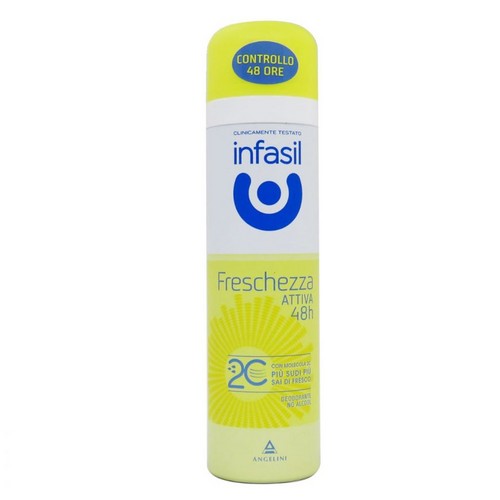 INFASIL zenski dezodorans 150 ml Freschezza Attiva - zuti