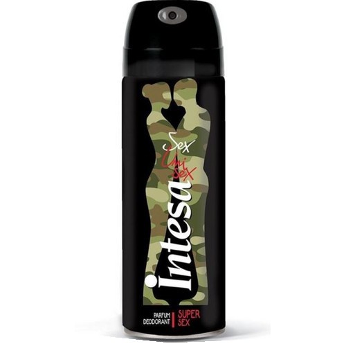 INTESA dezodorans Uni Sex 125 ml Super Sex Z4 natural aphrodisiac-zeleni