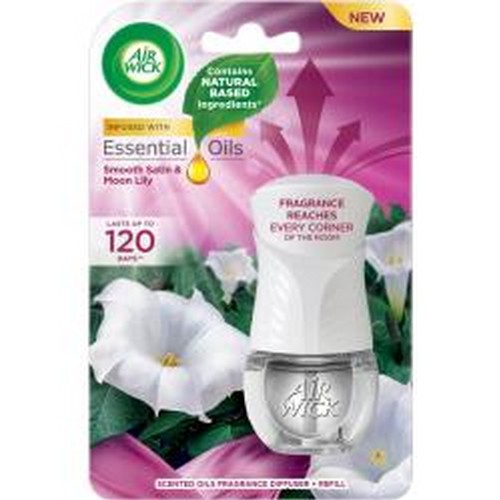 AIRWICK Air freshner aparat + refill osvezivac19ml Smooth Satin & Moon Lily