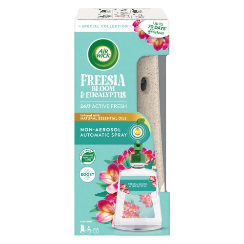 AIRWICK Active Fresh SISTEM+refill 228ml Spring Breeze & Island Vanilla