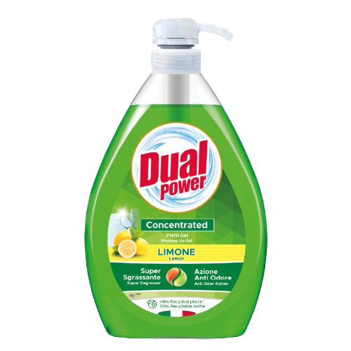 DUAL Power deterdzent za sudje 1Lt Limone Verde